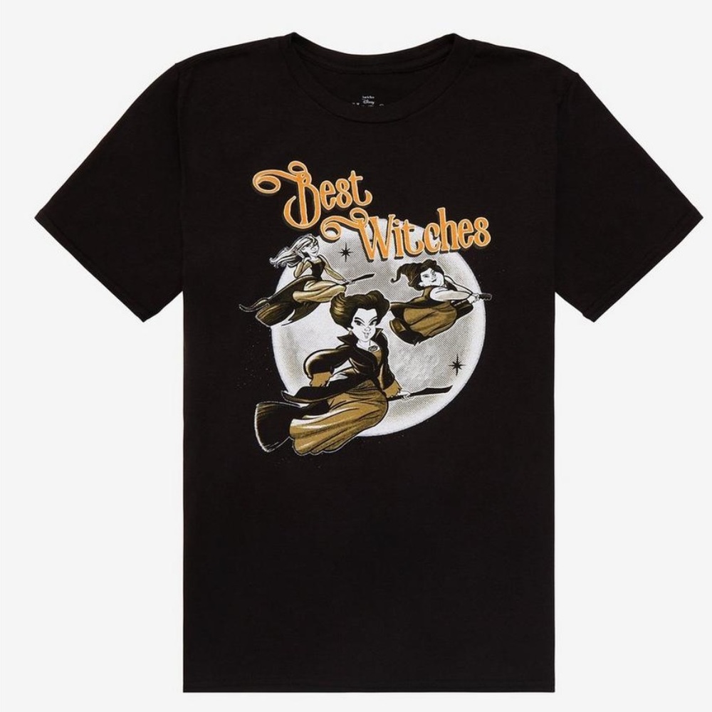 NEW Cotton Disney Hocus Pocus Best Witches Boyfriend Fit T-Shirt,  M or XL